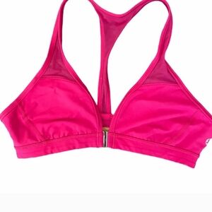 Lulu t-strap mesh detailed bikini top